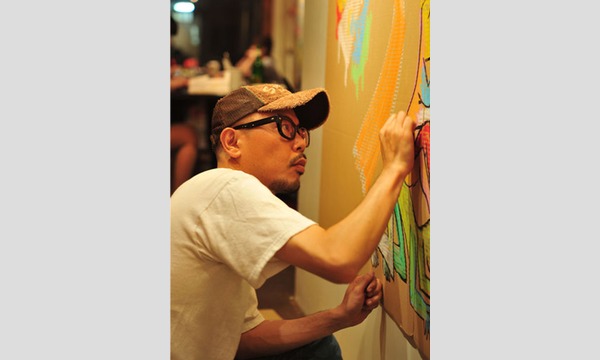 NEWoMan 1Day School「門 秀彦」巨大キャンパスに心で描く落書きアート イベント画像1