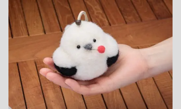 【オンライン環境ワークショップ】おうちでふわふわ羊毛クラフト～まんまるシマエナガ～ イベント画像1