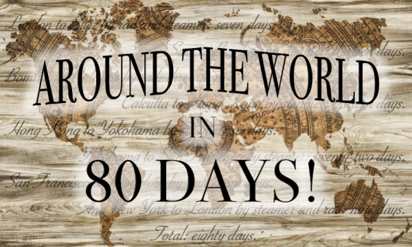 第８回オンライン英語劇公演 Around The World In 80 Days ８０日間世界一周 パスマーケット