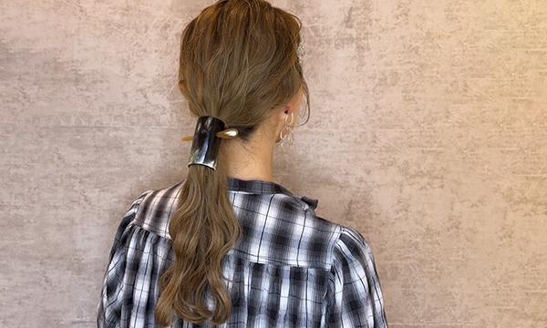 工藤由布によるヘアアレンジイベント〜黒を少しだけ、よそいきに〜 イベント画像3